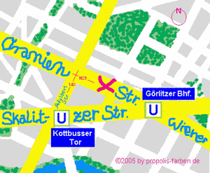 1001 Farben in Berlin Kreuzberg